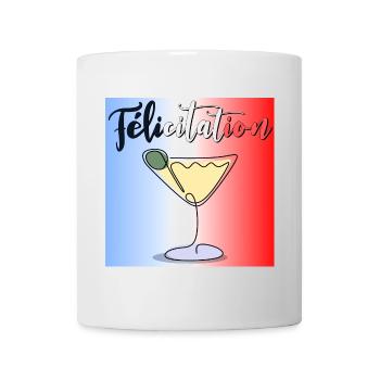 Aperitif - Congratulations - France Cocktail - Mug - white - Front