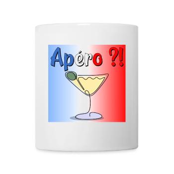 Aperitif Cocktail - France - Mug - white - Front