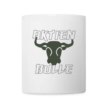 The stock bull for stock market fans - Mug - white - Front