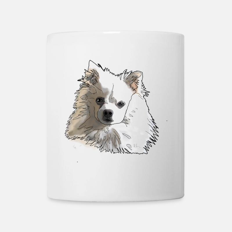 Spitz - Tasse - Weiß