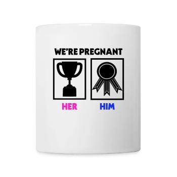 Pregnancy Parents Pregnant Baby Statement - Mug - white - Front