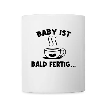 Pregnancy Pregnant Statement Baby Bump - Mug - white - Front