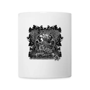 Mechaniker, Kfz, V8, Muscle Car, Autowerkstatt - Tasse - Weiß - Vorne