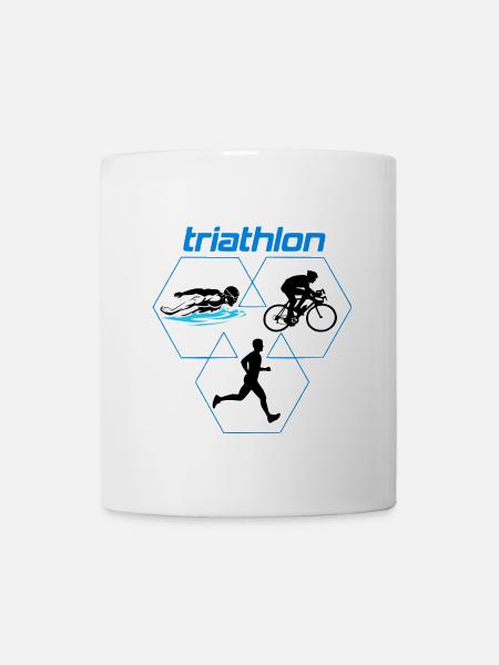 Triathlon - Tasse - Weiß