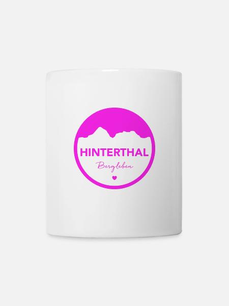 Hinterthal in pink! - Tasse - Weiß