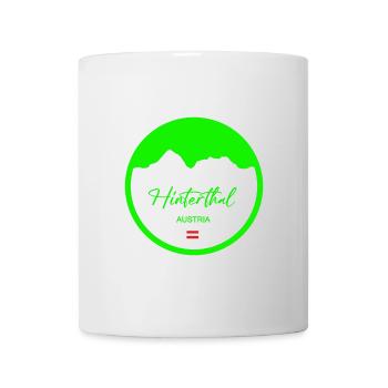 Hinterthal in grün! - Tasse - Weiß - Vorne