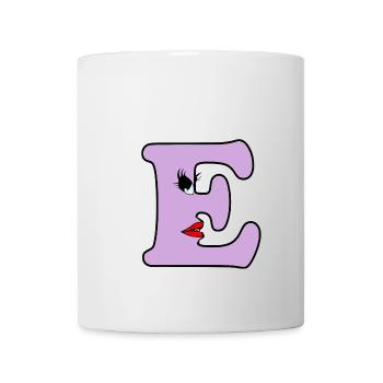 E - Tasse - Weiß - Vorne