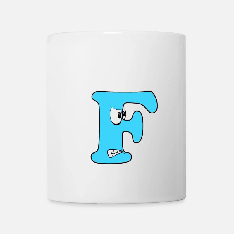 F - Tasse - Weiß