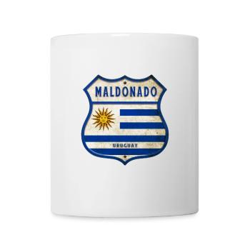 Maldonado Uruguay Vintage Design - Tasse - Weiß - Vorne