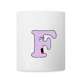 F - Mug - white - Front