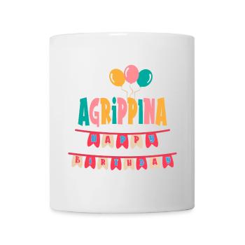 Agrippina t-shirt joyeux anniversaire joyeux anniversaire - Mug blanc - blanc - Devant