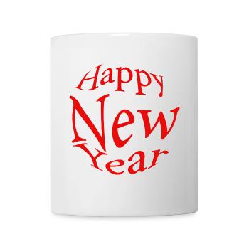 happy new year - Mug blanc - blanc - Devant