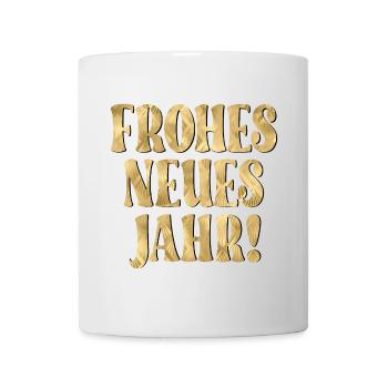FROHES NEUES JAHR - 2027 - Tasse - Weiß - Vorne