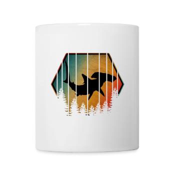 VINTAGE HAMMERHEAD SHARK - Mug - white - Front