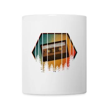 VINTAGE TAPE CASSETTE - Mug - white - Front