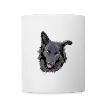 Mudi - Mug blanc - blanc - Devant
