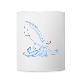 Pieuvre - Mug blanc - blanc - Devant