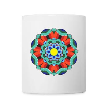 Dancheong 단청 - single (Ver.3) - Tasse - Weiß - Vorne