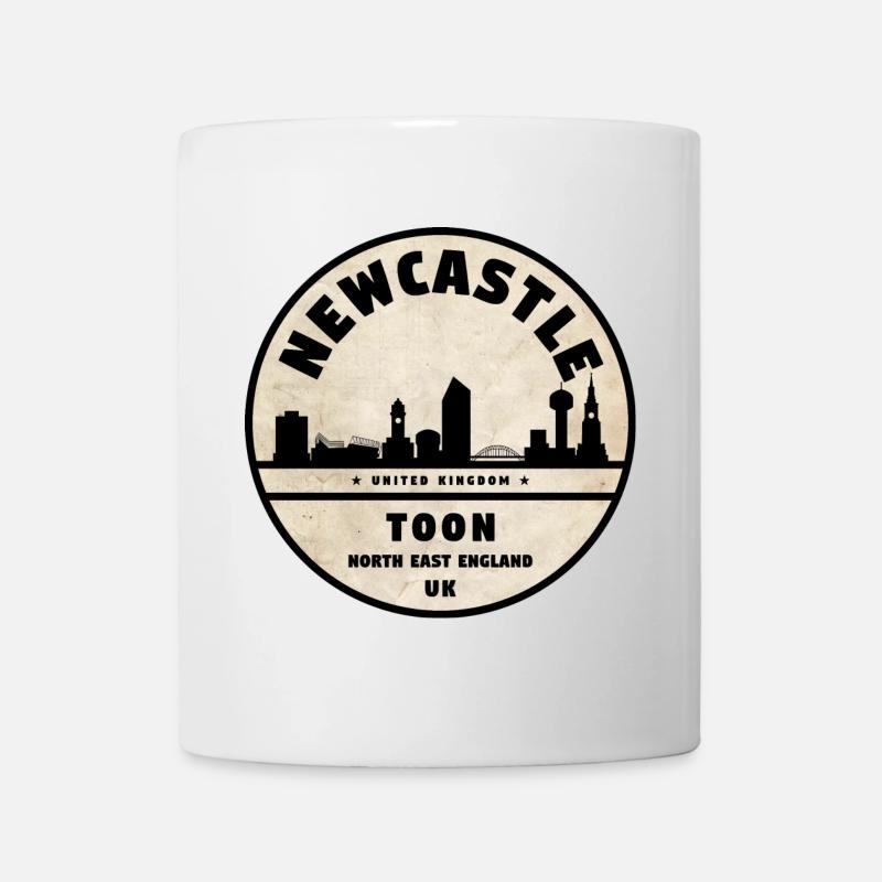 Newcastle Skyline Seal UK Toon - Mug - white