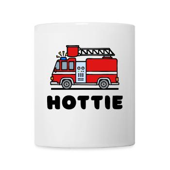 Feuerwehr Feuerwehrauto Brandschutz Spruch - Tasse - Weiß - Vorne