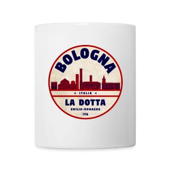 Bologna La Dotta Skyline Badge - Mug - white - Front