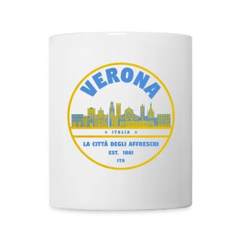 Verona City Logo Skyline - Mug - white - Front