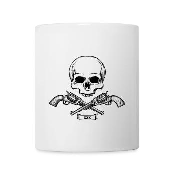 Junggesellenabschied XXX mit Schädel (MC) (White) - Tasse - Weiß - Vorne