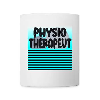 Geschenke für Physiotherapeut - Masseur - Heilung - Tasse - Weiß - Vorne