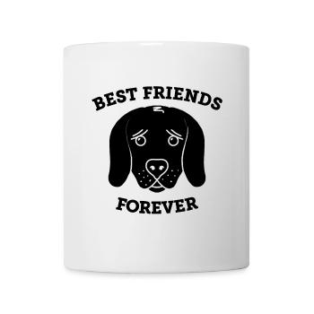 Dogs - Best Friends Forever (black) - Mug - white - Front