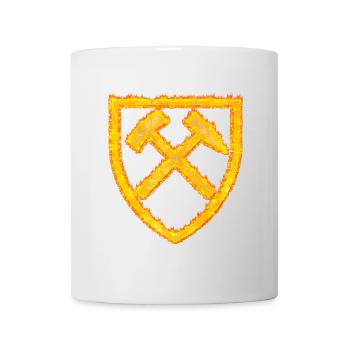 Hammer und Schlägel Bergbau Kohle Dortmund - Tasse - Weiß - Vorne