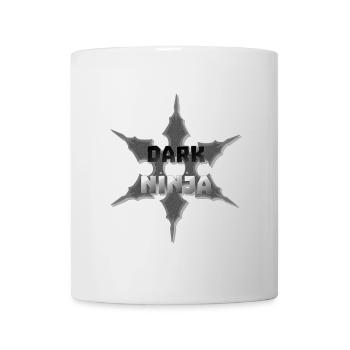 Ninjaspruch, japanische motive mann, Wurfstern - Tasse - Weiß - Vorne