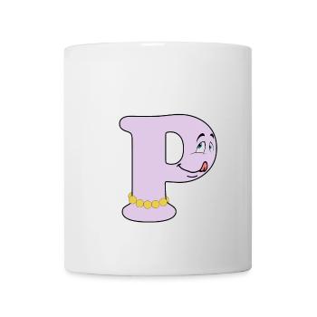 P - Tasse - Weiß - Vorne