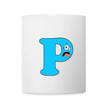 P - Tasse - Weiß - Vorne