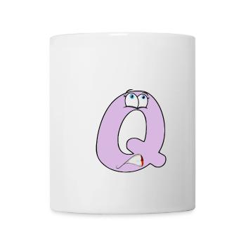 Q - Tasse - Weiß - Vorne