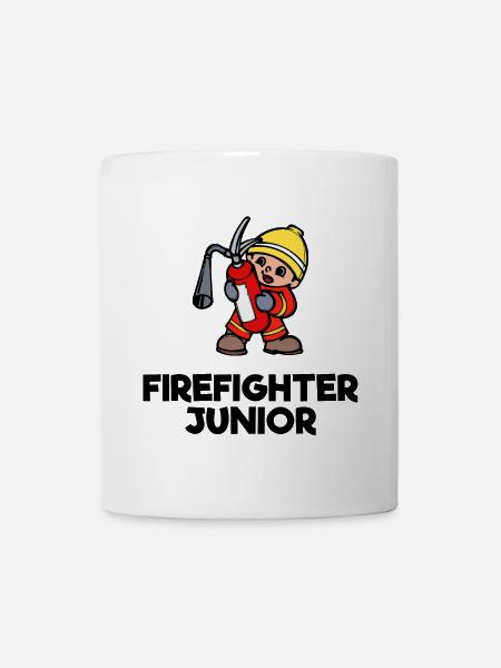 Freiwillige Feuerwehr Lebensretter Statement - Tasse - Weiß