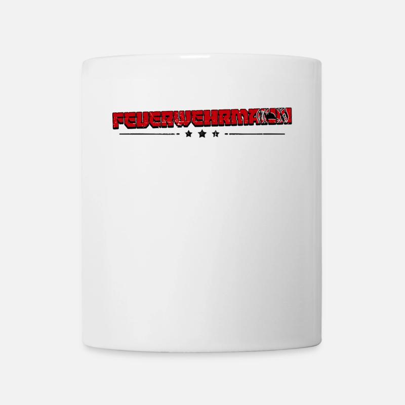 Feuerwehrmann Spruch Feuerwehr Berufsfeuerwehr - Tasse - Weiß