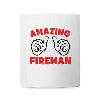 Professional fire brigade fire protection fire brigade statement - Mug - white - Front