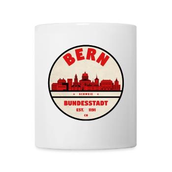 Bern Skyline Federal City 1191 - Mug - white - Front