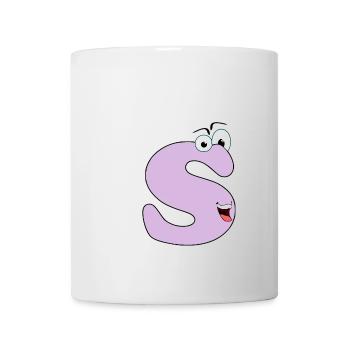 S - Tasse - Weiß - Vorne