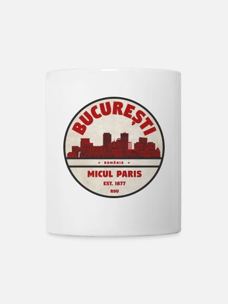Bucharest Micul Paris Vintage - Tasse - Weiß