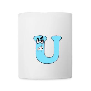 U - Mug - white - Front