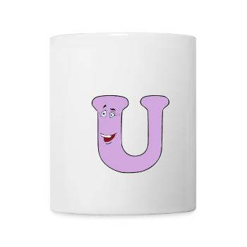 U - Mug - white - Front
