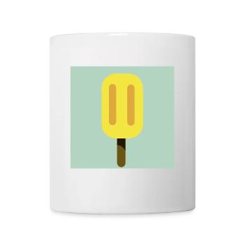 Eis Icon - Tasse - Weiß - Vorne