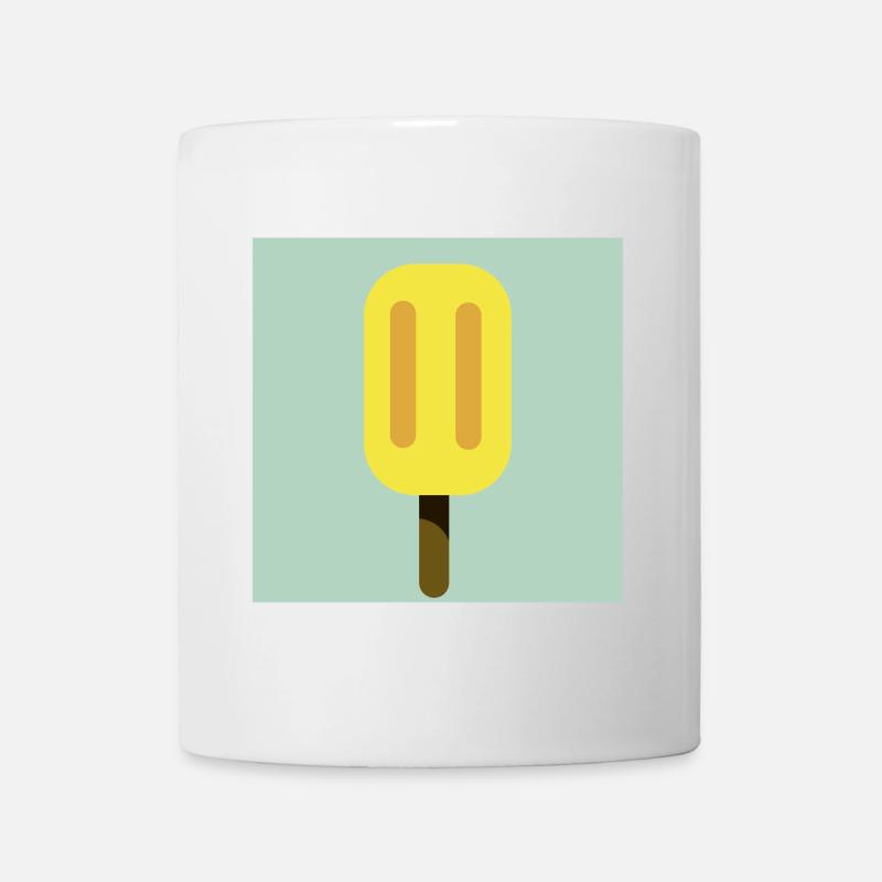 Icône de glace - Mug blanc - blanc