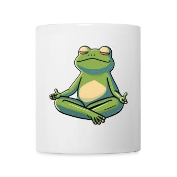 Süßer Frosch - Tasse - Weiß - Vorne