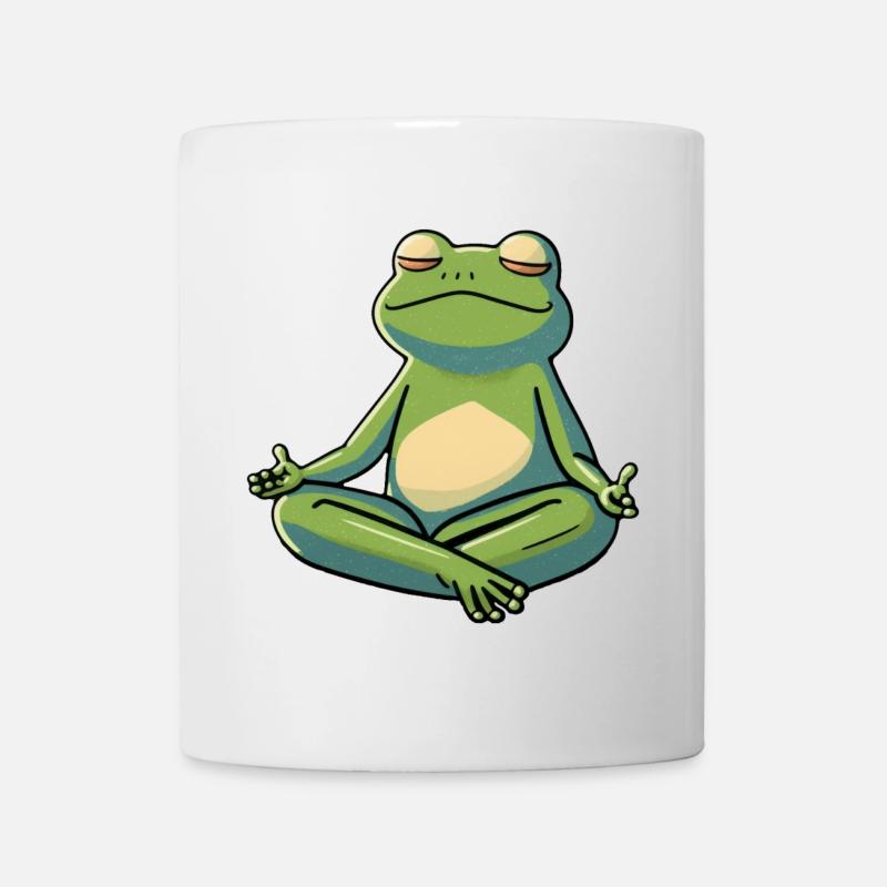 Grenouille douce - Mug blanc - blanc