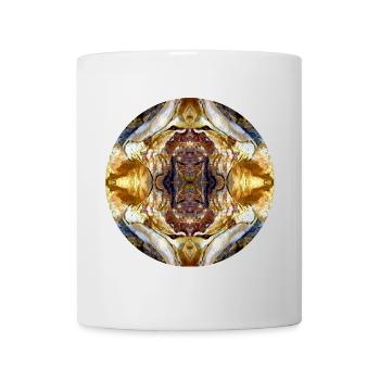 Nature Mandala Jordan Petra - Mug blanc - blanc - Devant