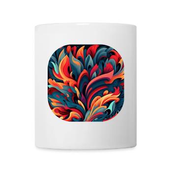 Abstrait - Mug blanc - blanc - Devant