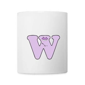 W - Mug - white - Front