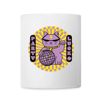Party lucky cat - Mug - white - Front
